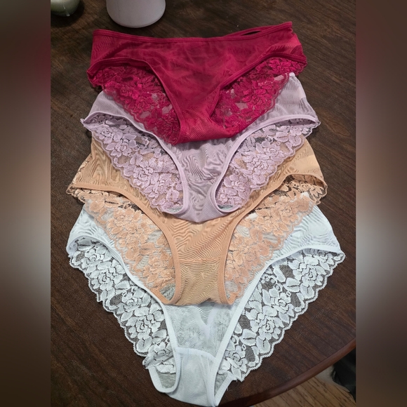 Other - Lace Trim Women's Panties - Set of 4 Size 1x NWOT